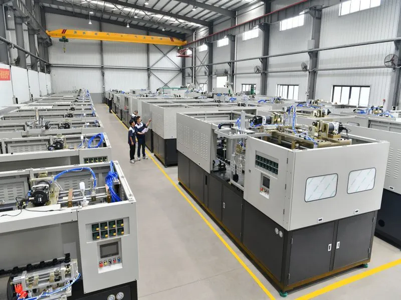 Ever-Power ISBM production facility manufacturing home care product bottles