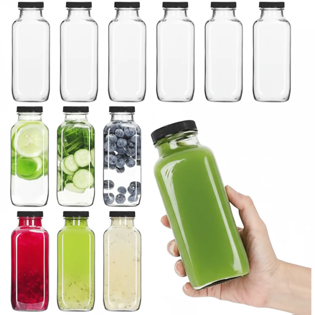 Premium juice PET bottles produced by injection stretch blow molding machine