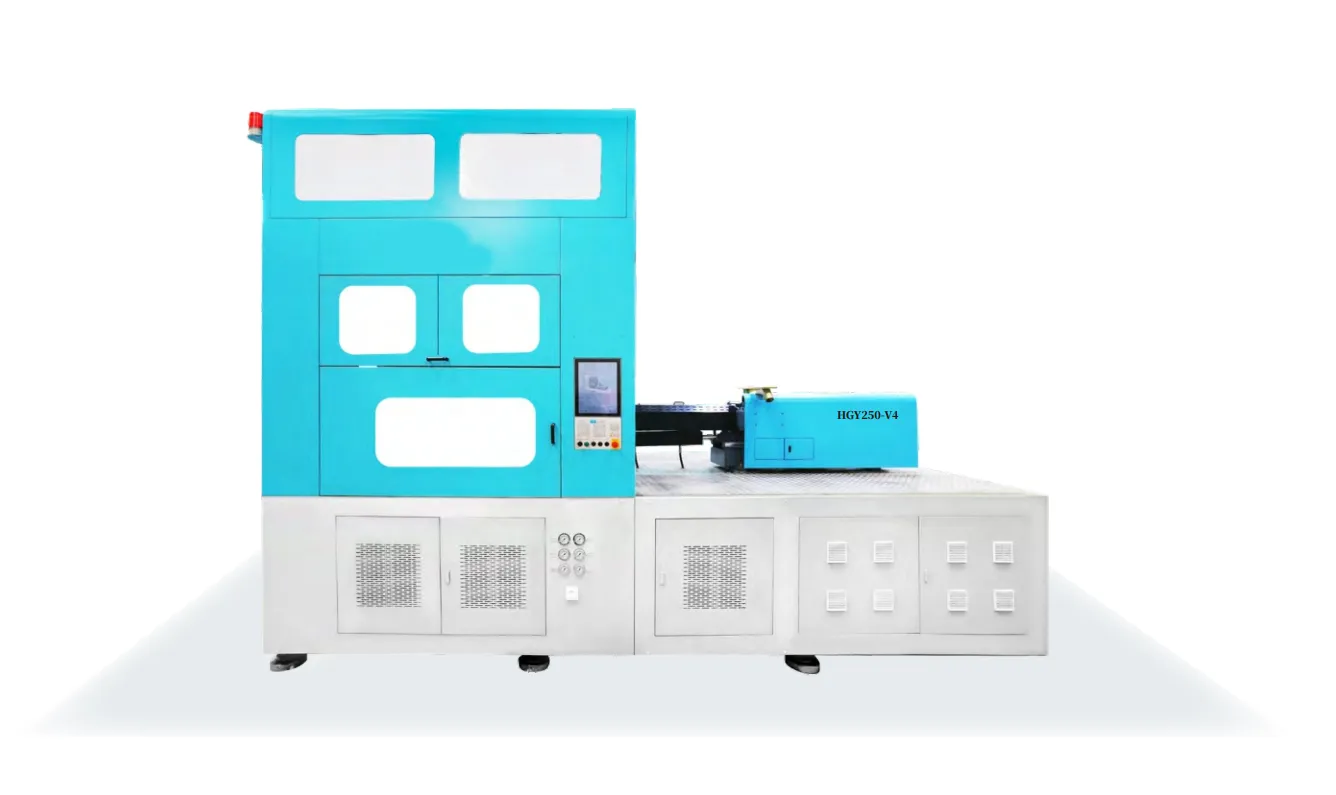 HGY250-V4 One-Step Four-Station ISBM Machine for hand sanitizer bottle production