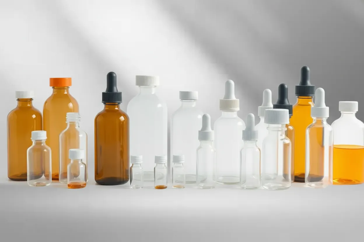 Oral liquid paediatric medicine bottle CRC dosing cup seat ISBM production